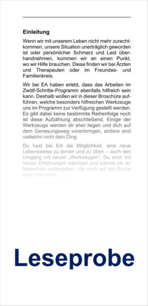 Werkzeuge der Genesung – Bild 2