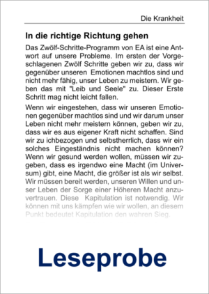 EA - Emotions Anonymous – Bild 6