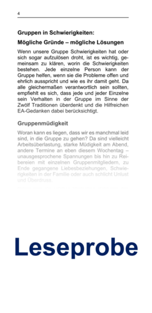 Gruppen in Schwierig­keiten – Bild 2
