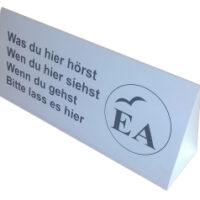 Aufsteller