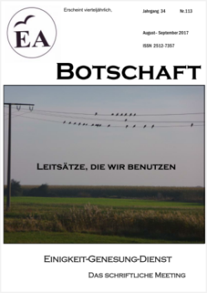 Botschaft Ausgabe 113