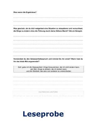 Mein Journal der Genesung – Bild 3